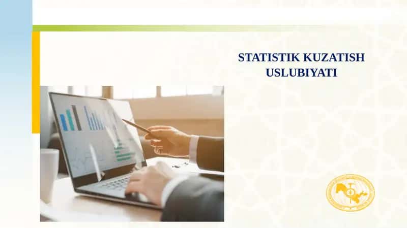 STATISTIK KUZATISH USLUBIYATI 1