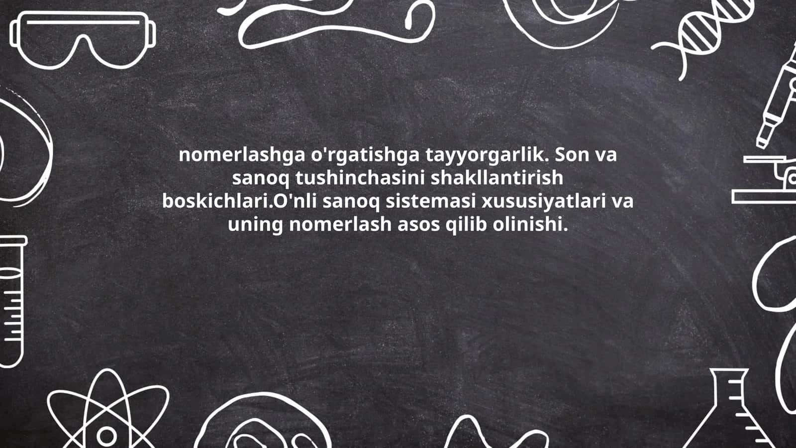 O'nli sanoq sistemasi xususiyatlari 1