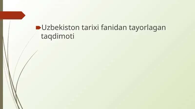 IX-XII asrlarda isliom dini va tasavvuf tariqatlari 1