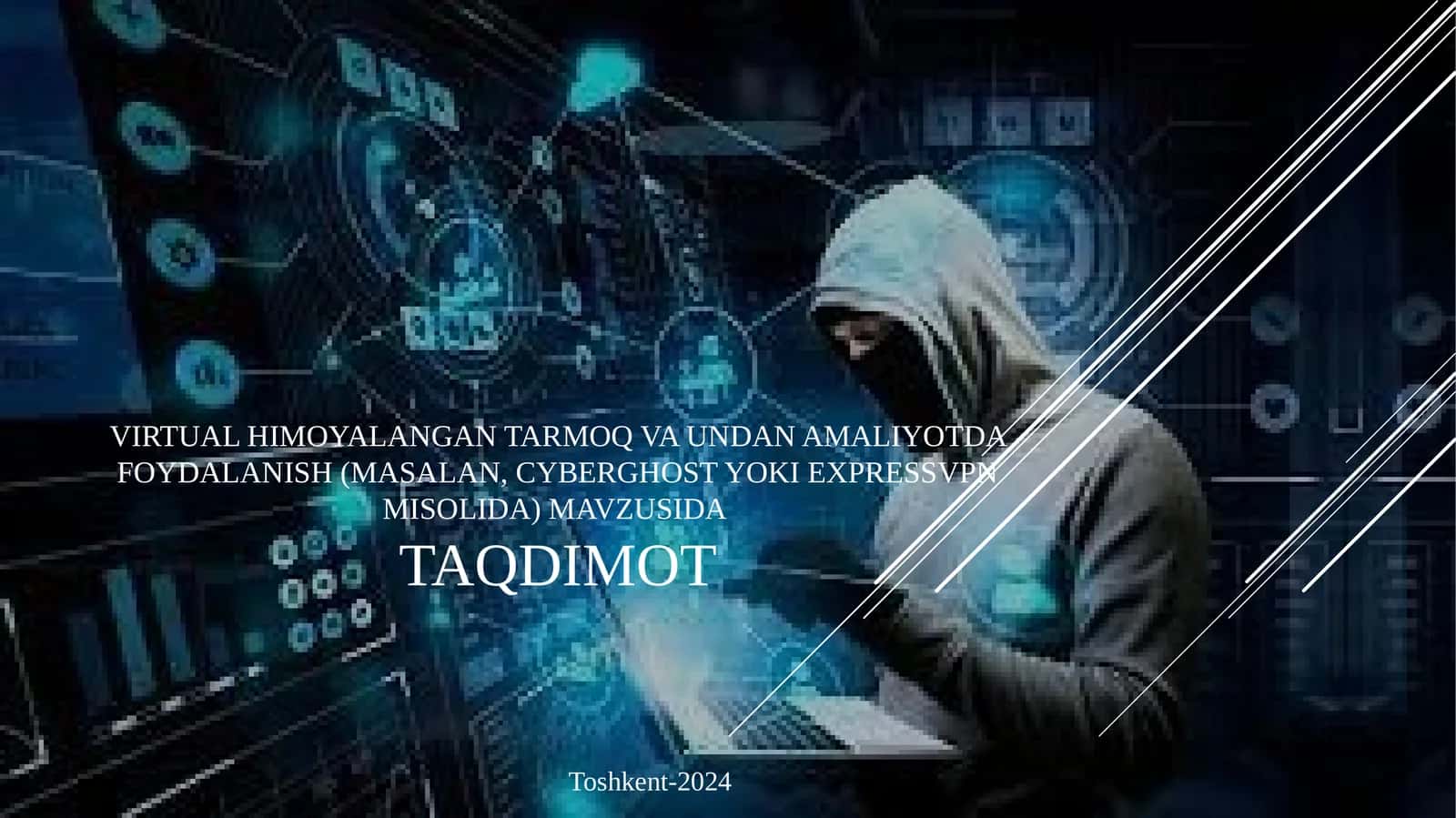 Virtual himoyalangan tarmoq va undan amaliyotda foydalanish (masalan, CyberGhost yoki ExpressVPN misolida) 1