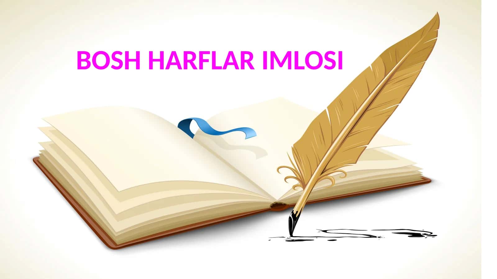 BOSH HARFLAR IMLOSI 1