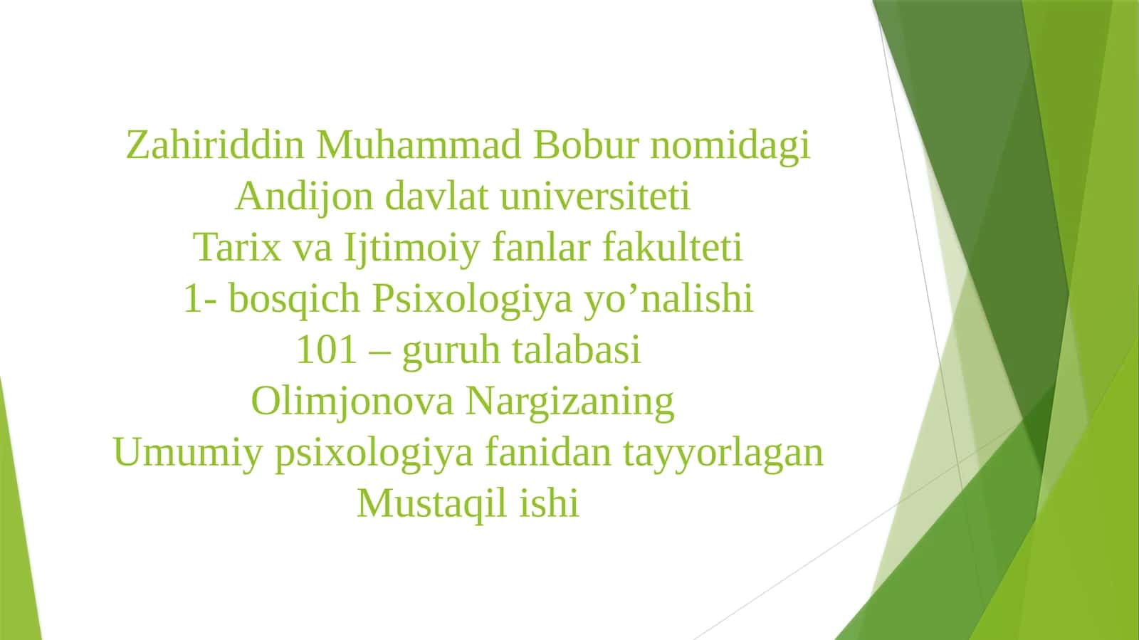Shaxs ekzistensial psixologiyasi 1