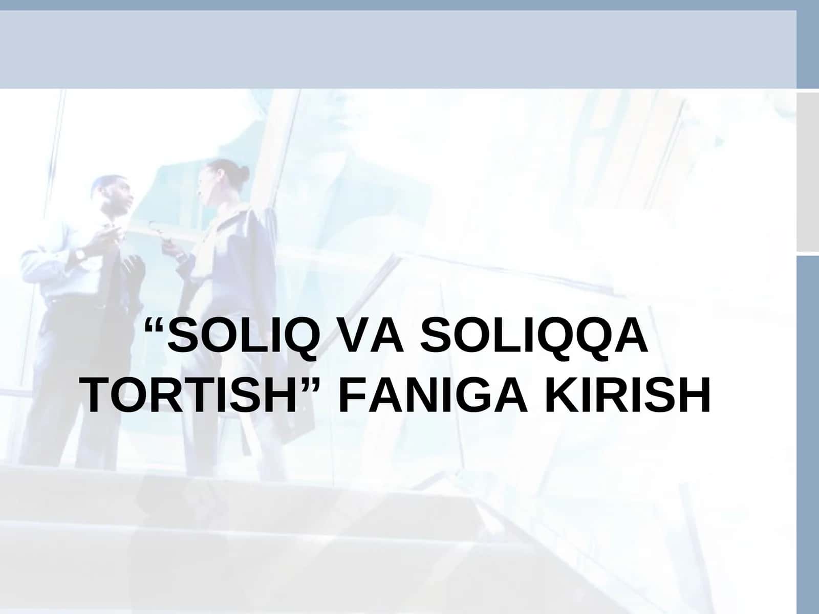 SOLIQ VA SOLIQQA TORTISH 1