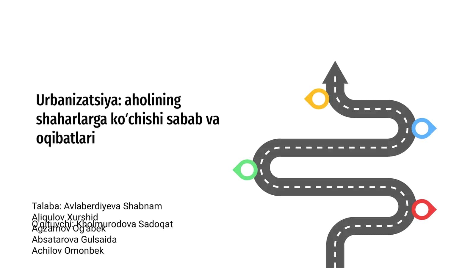 Urbanizatsiya: aholining shaharlarga koʻchishi sabab va oqibatlari 1