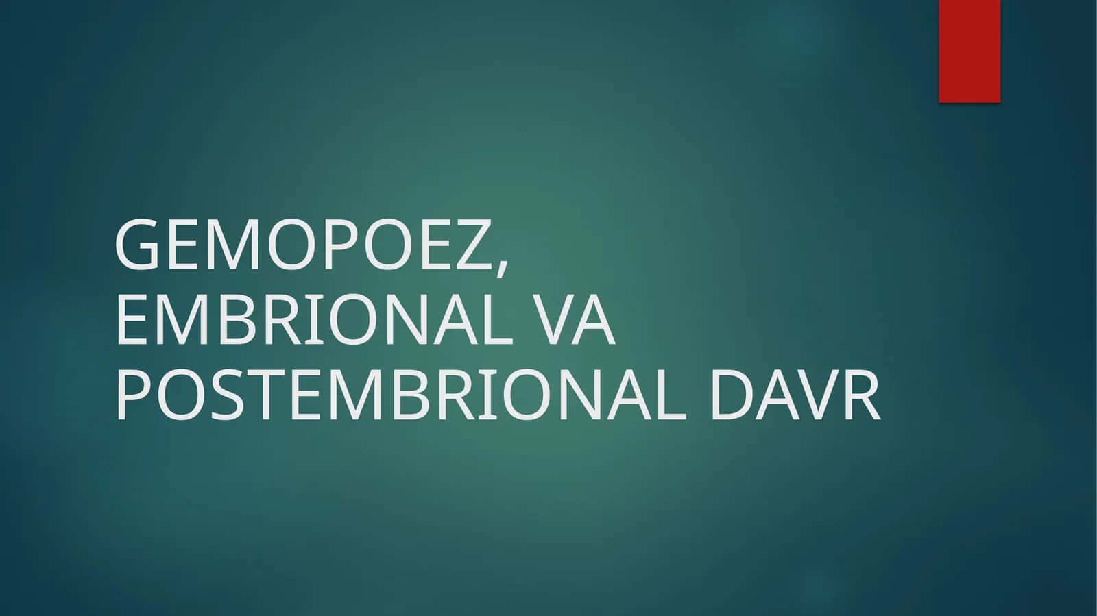 GEMOPOEZ 1