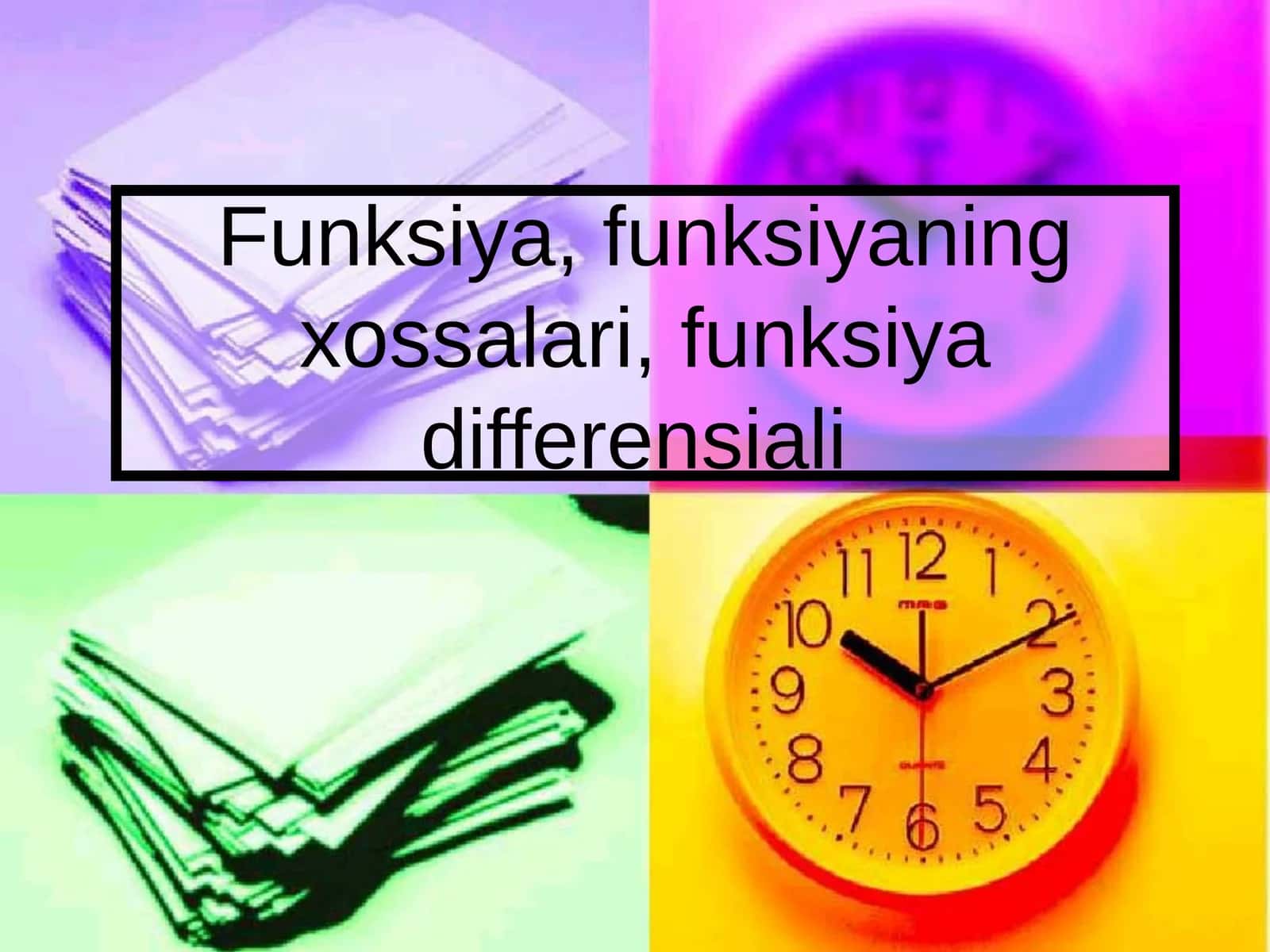 Funksiya 1