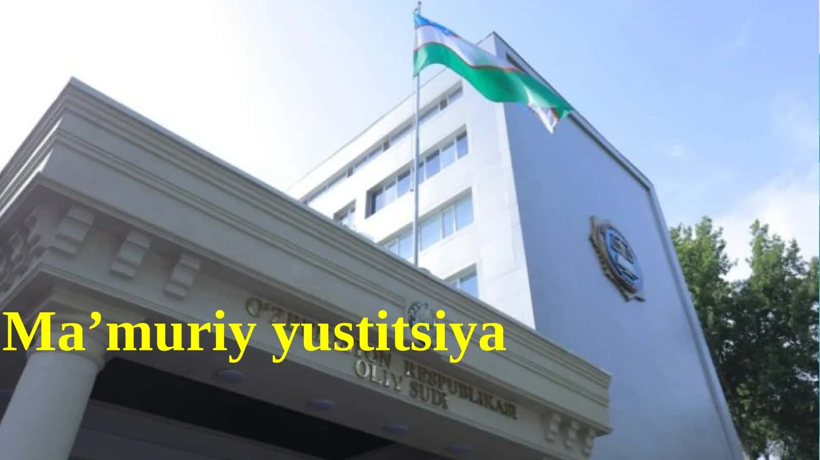 Ma’muriy yustitsiya 1