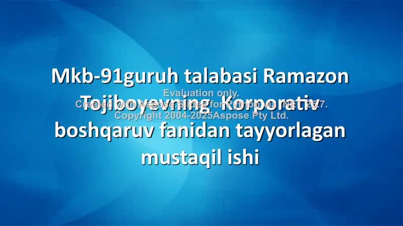 IHTT hujjatidagi asosiy tamoyillar 1