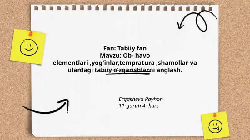 Tabiiy fan 1