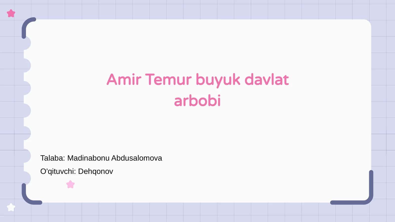 Amir Temur buyuk davlat arbobi 1