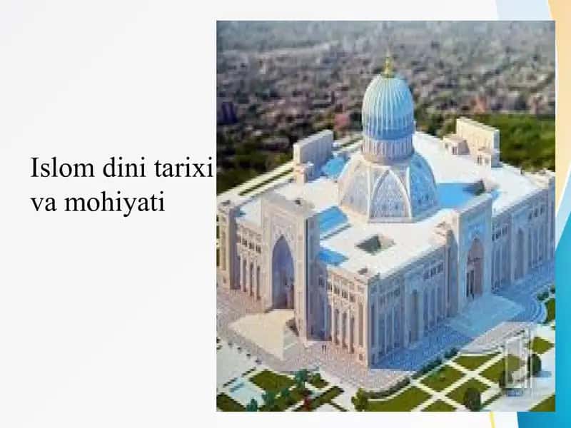 Islom dini tarixi va mohiyati  Ислом дини тарихи ва мохияти 1