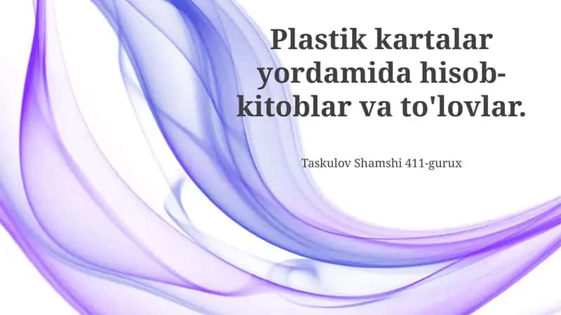 Plastik kartalar: Tarix va rivojlanish 1