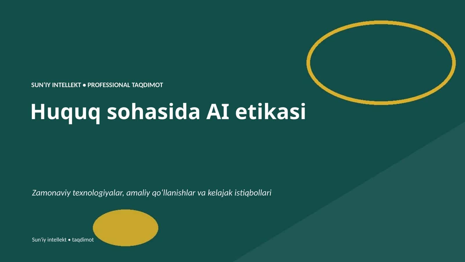 Huquq sohasida AI etikasi 1