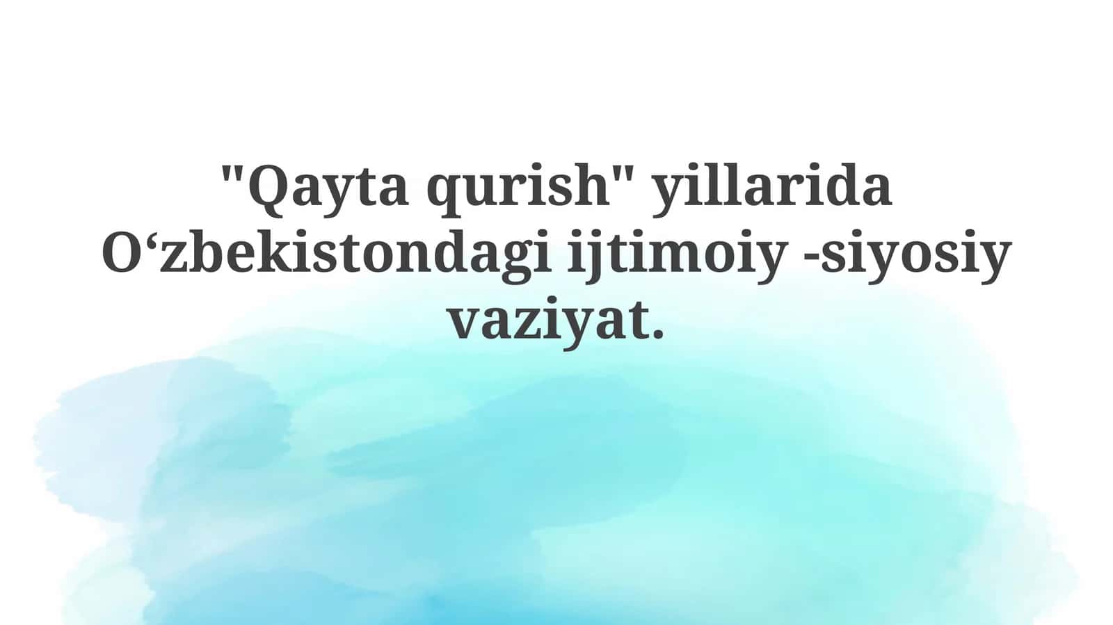 Paxta ishi va markazi 1