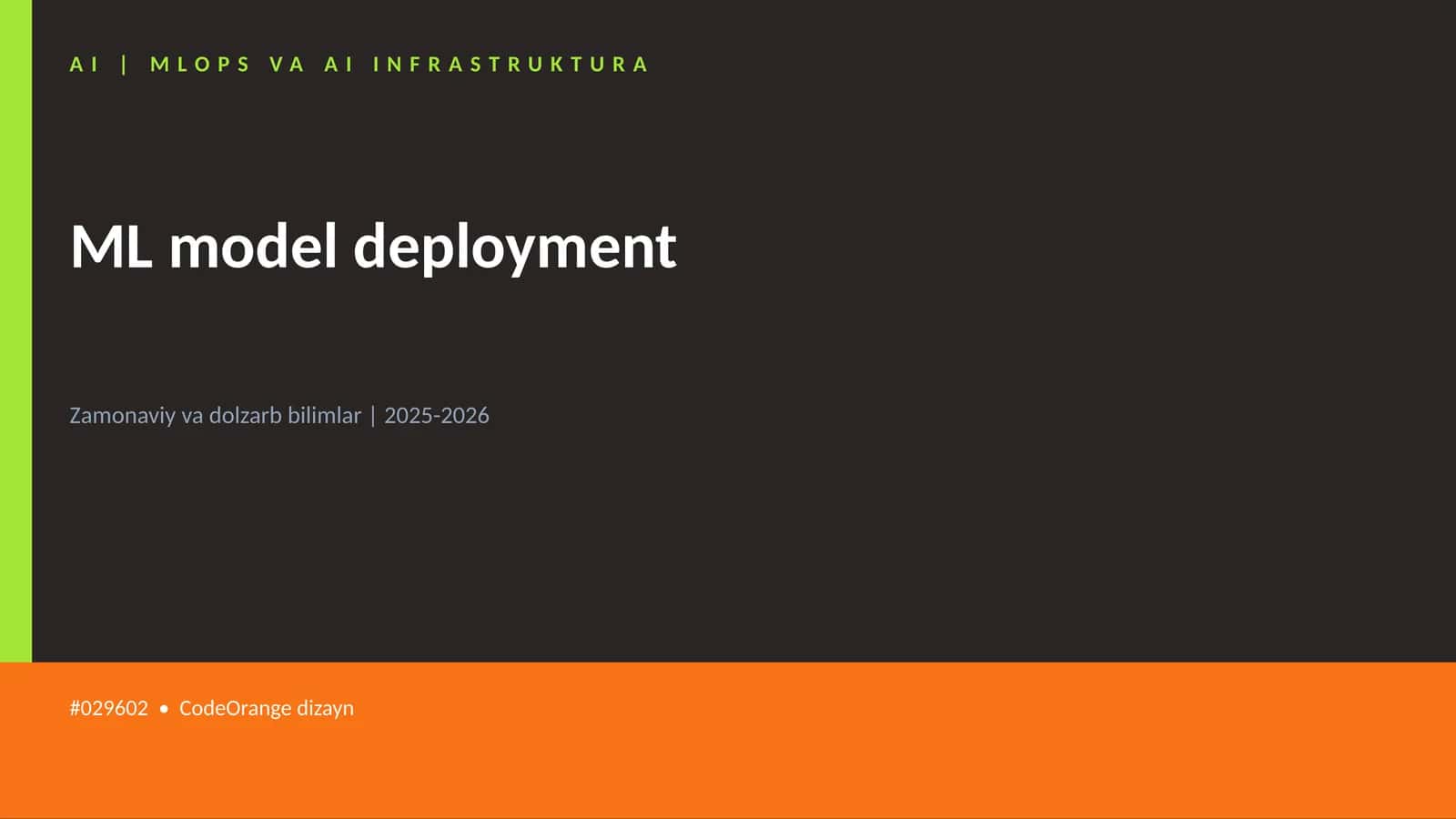 MLOPS VA AI INFRASTRUKTURA 1