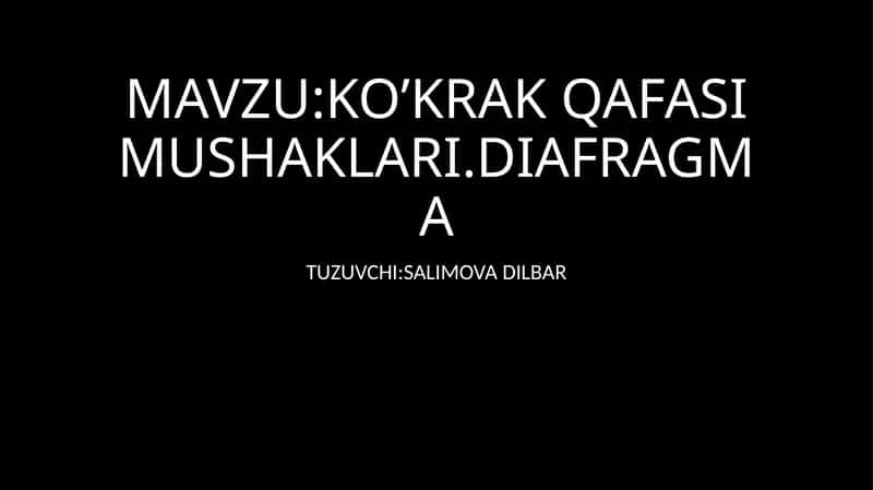 ko'krak mushaklari 1