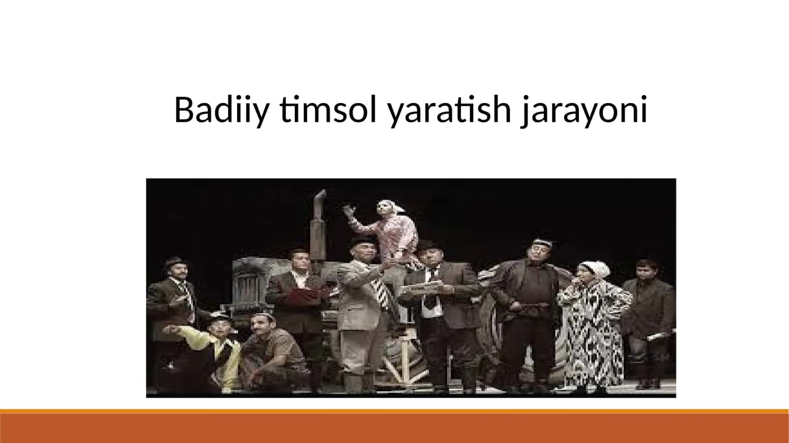 Badiiy timsol yaratish jarayoni 1