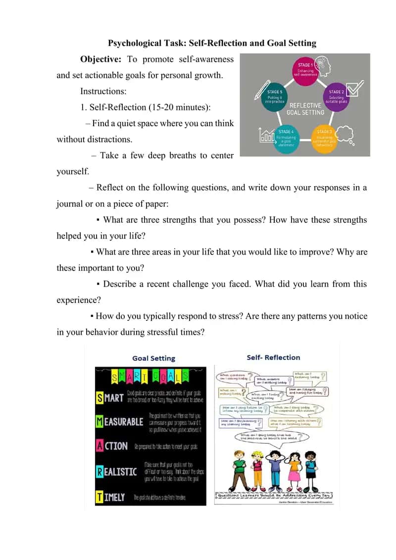 Self-Reflection Journal 1