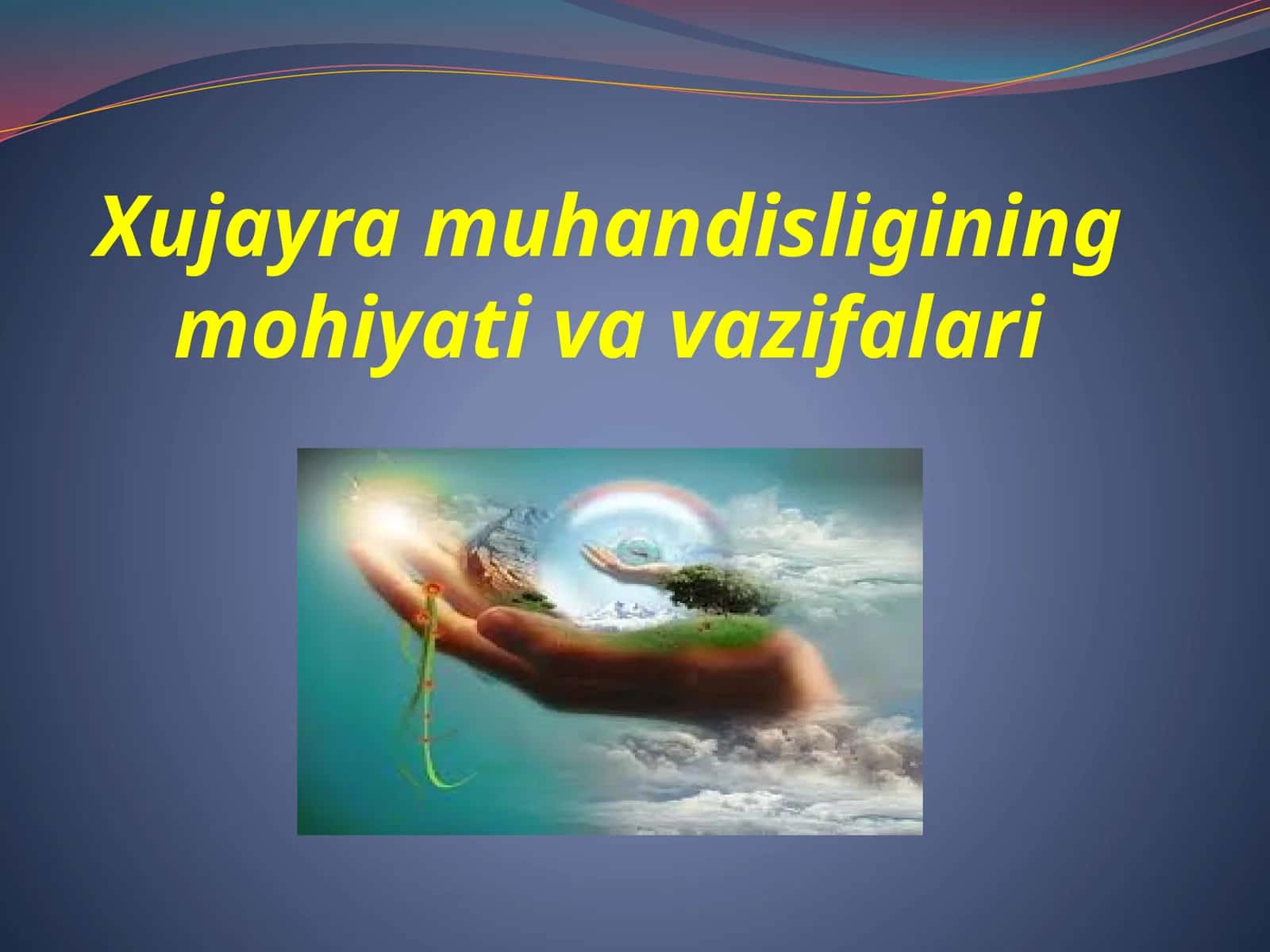 Xujayra muhandisligining mohiyati va vazifalari 1