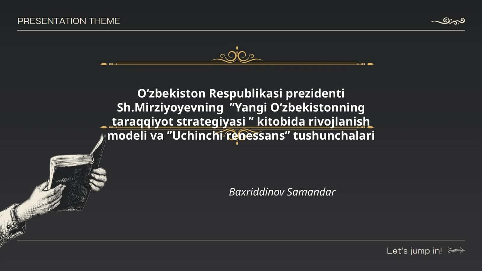 Yangi Oʻzbekistonning Taraqqiyot Strategiyasi 1