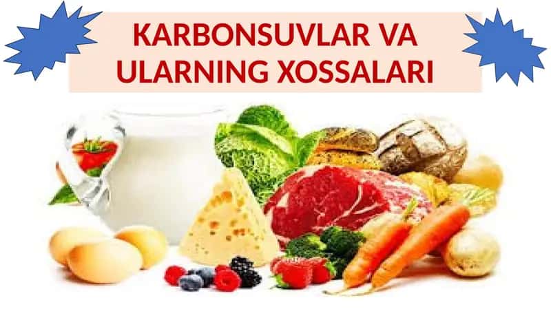 KARBONSUVLAR VA ULARNING XOSSALARI 1