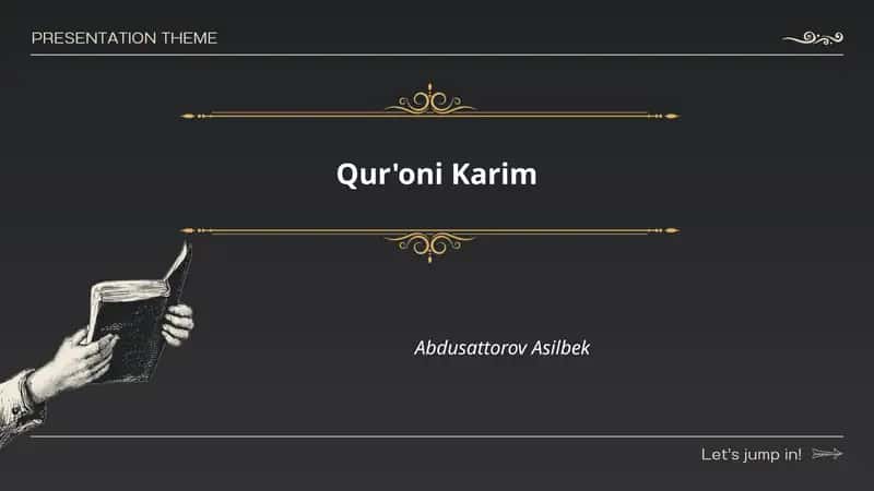 Qur'oni Karim 1