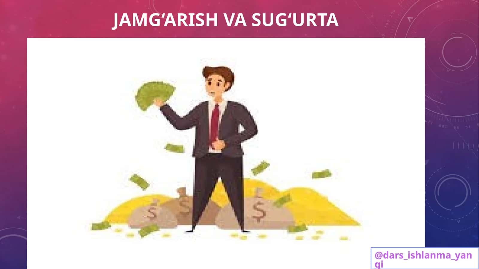 JAMG‘ARISH VA SUG‘URTA 1