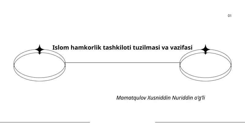 Islom hamkorlik tashkiloti tuzilmasi va vazifasi 1