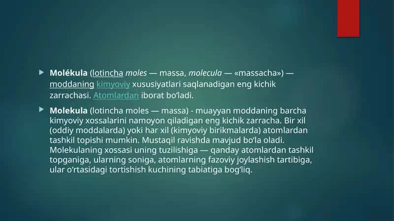 Molékula 1