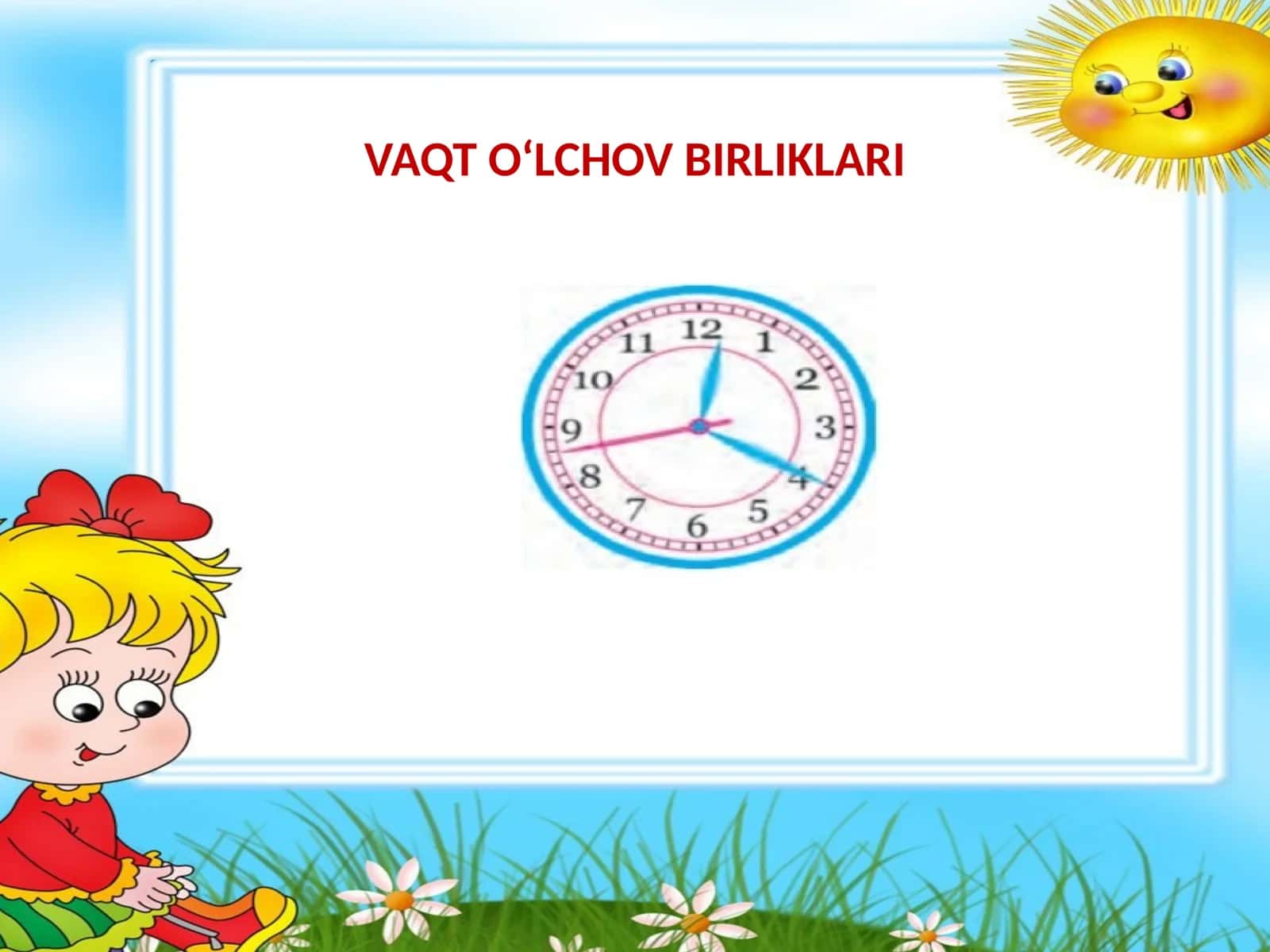 VAQT O‘LCHOV BIRLIKLARI 1