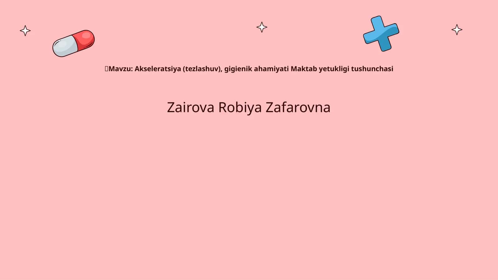 Akseleratsiya (tezlashuv), gigienik ahamiyati Maktab yetukligi tushunchasi 1