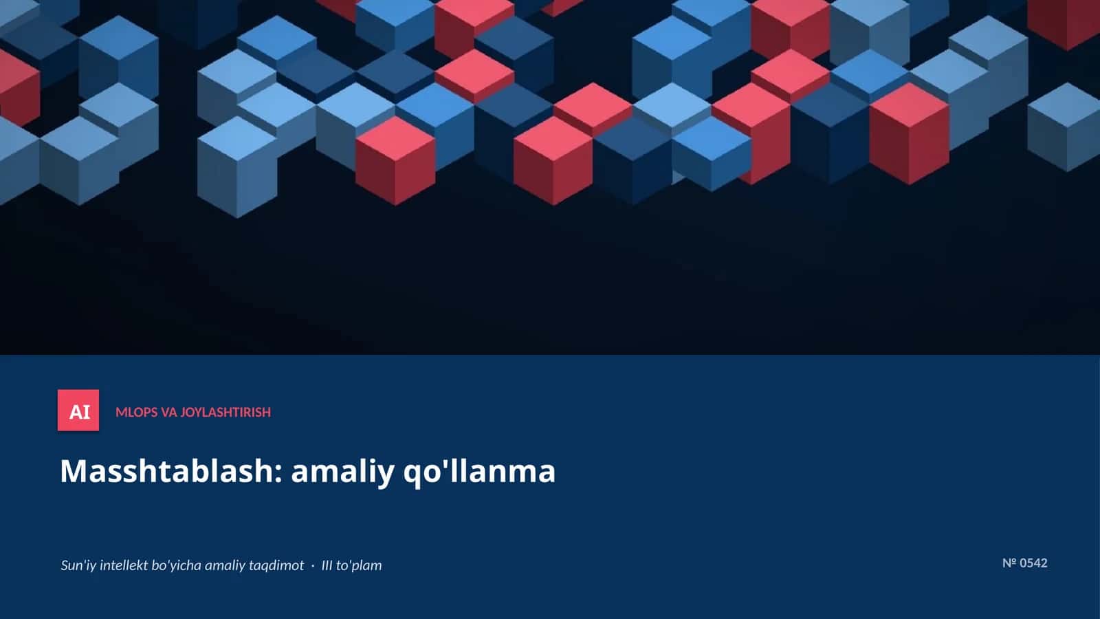 AI MLOPS VA JOYLASHTIRISH 1