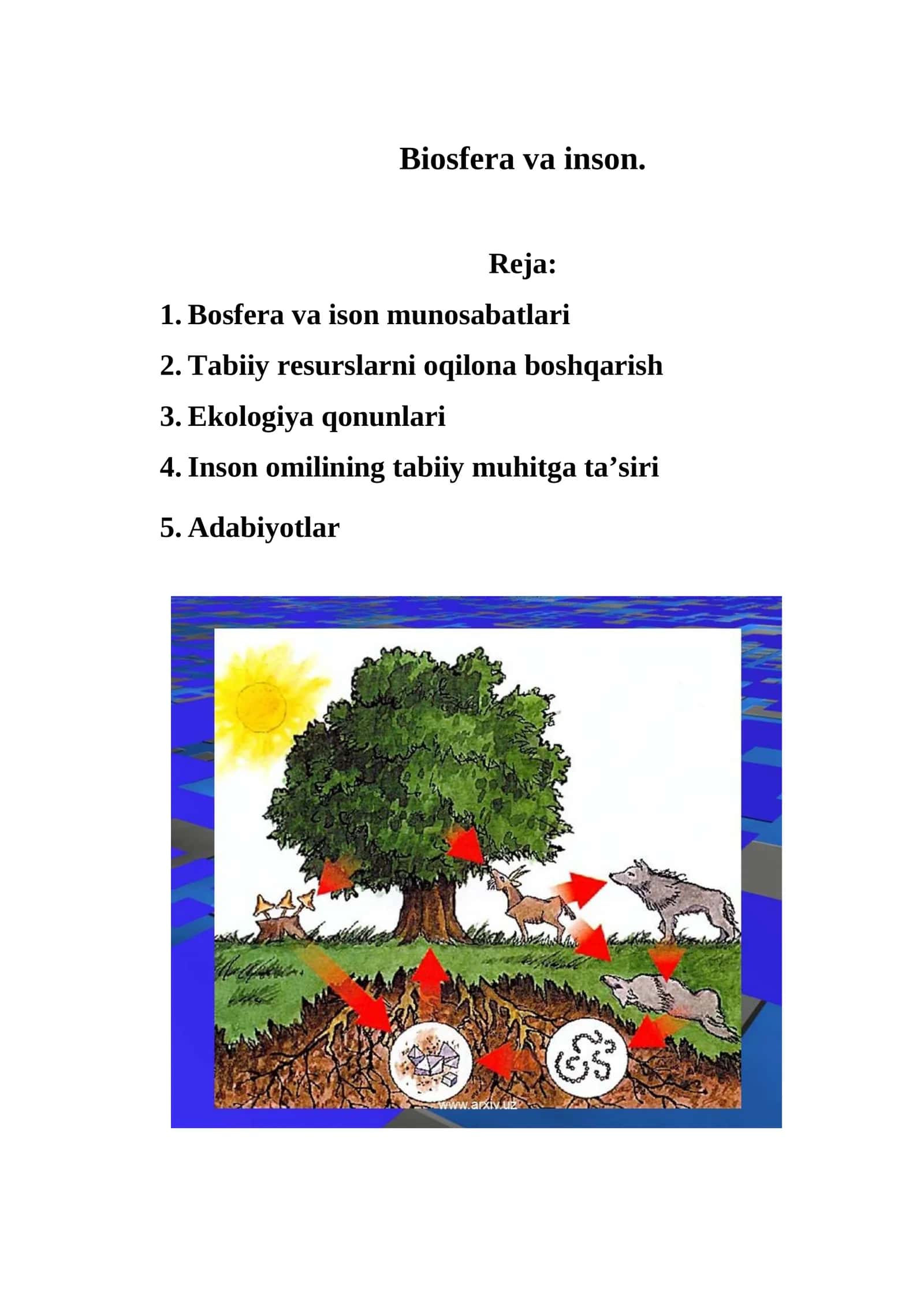 Biosfera va inson 1