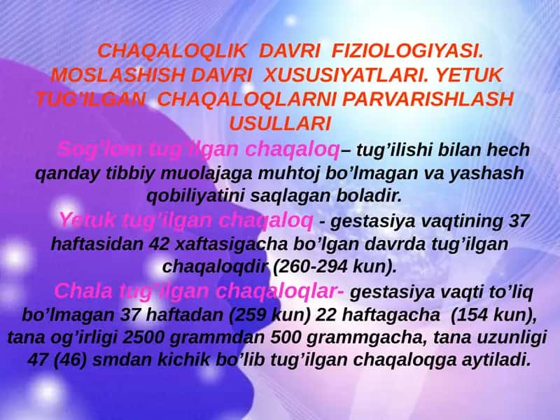 Yurak poroklari (nuqsonlari). Porok turlari, ularda qon aylanishning asosiy ko’rinishlari 1
