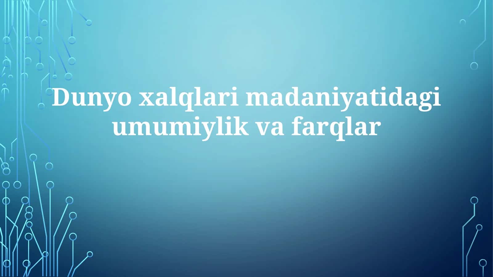 Deontologiya nuqta-i nazaridan 5 ta asosiy etikod 1