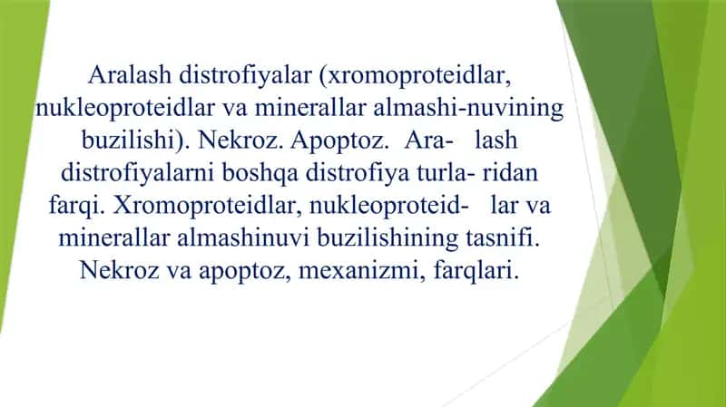 Aralash distrofiyalar 1