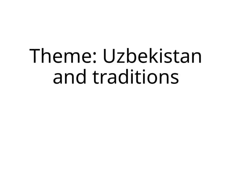 Yangi Yil celebration in Uzbekistan 1