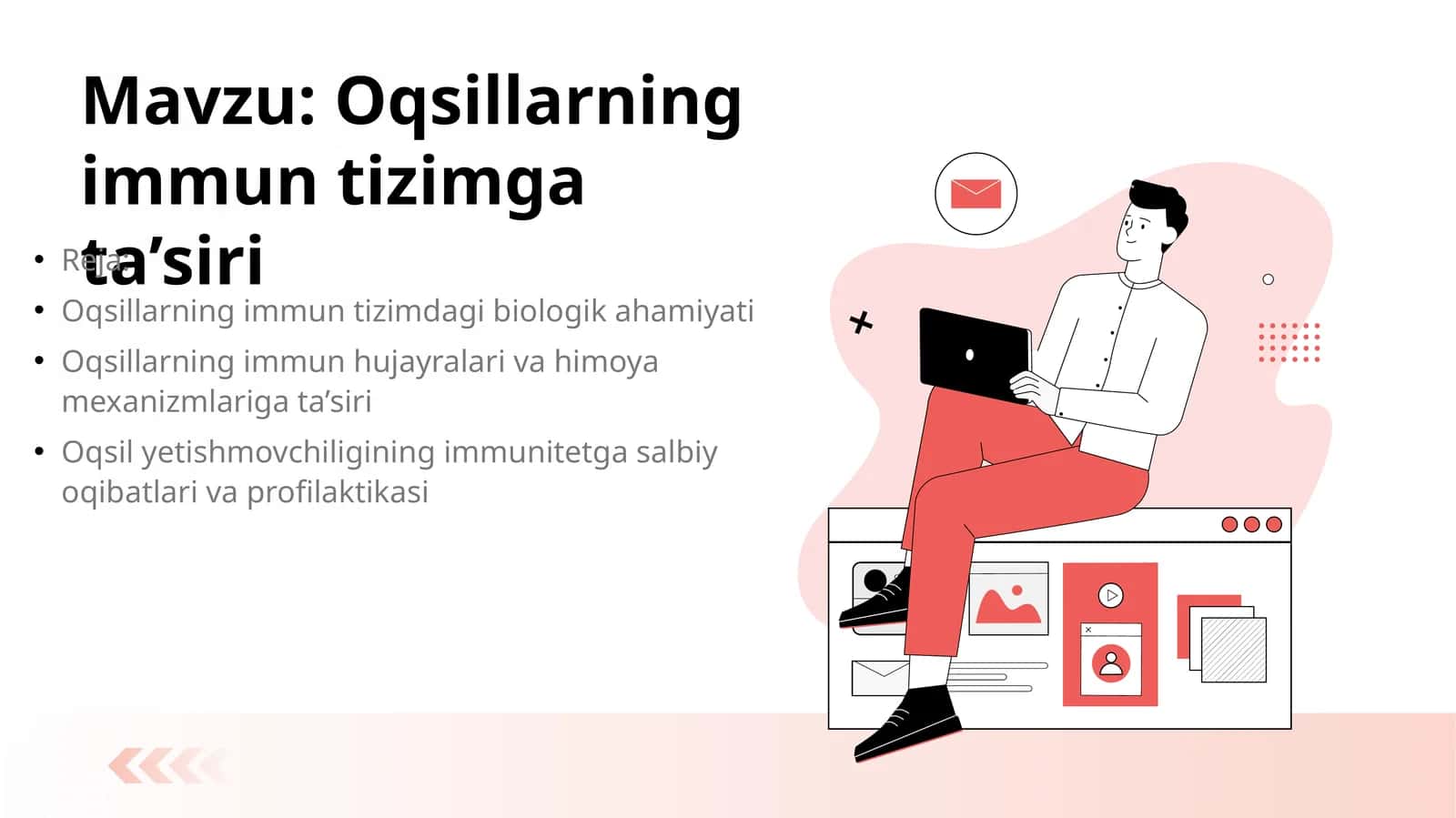 Oqsillarning immun tizimga ta’siri 1