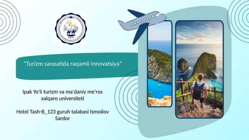Turizm sanoatida raqamli innovatsiya 1