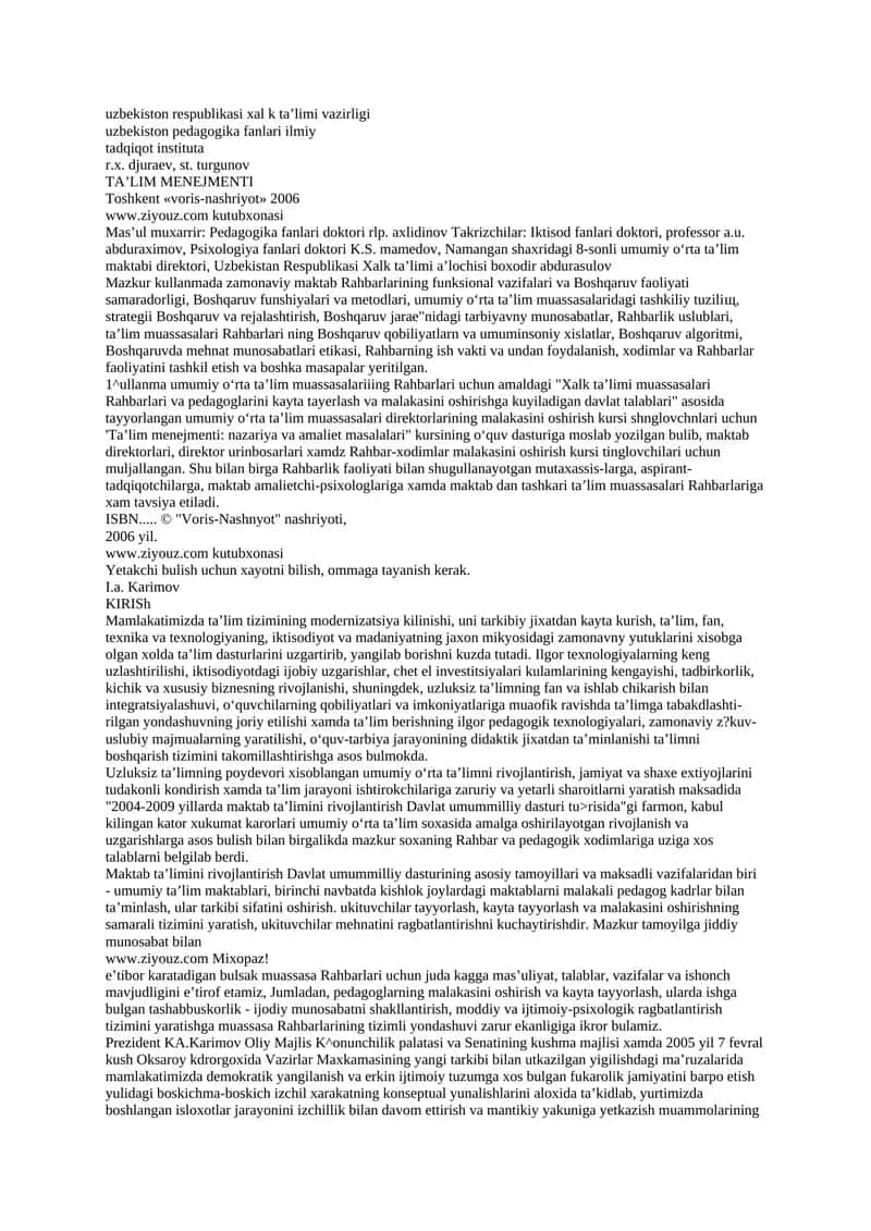 TA’LIM MENEJMENTI 1