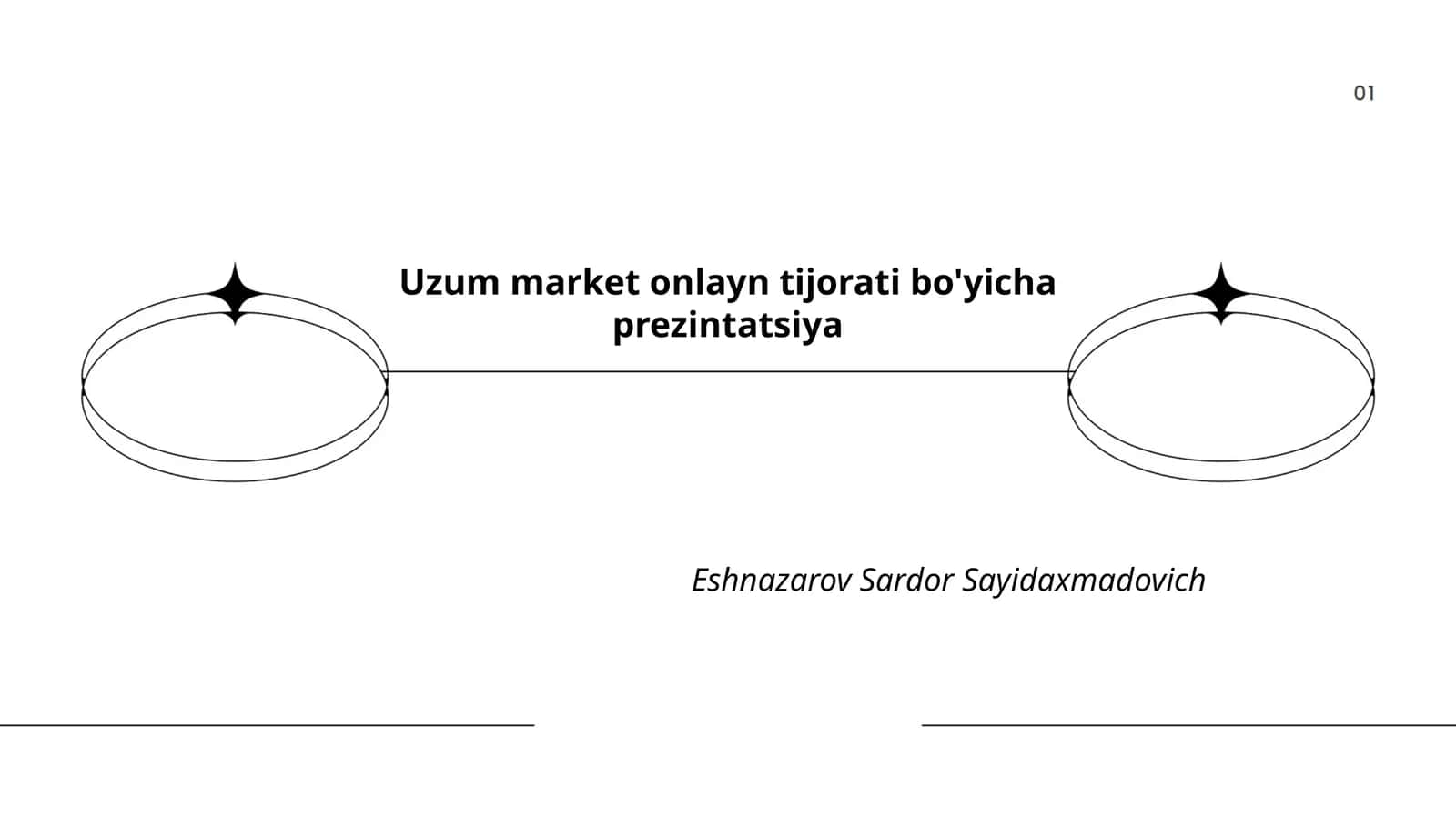 Uzum market onlayn tijorati bo'yicha prezintatsiya 1