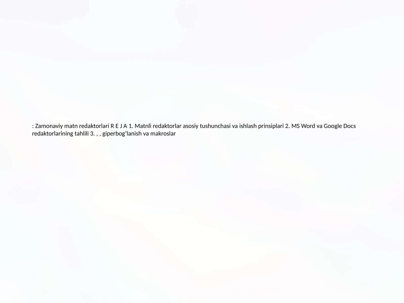 Zamonaviymatnredaktorlari 1