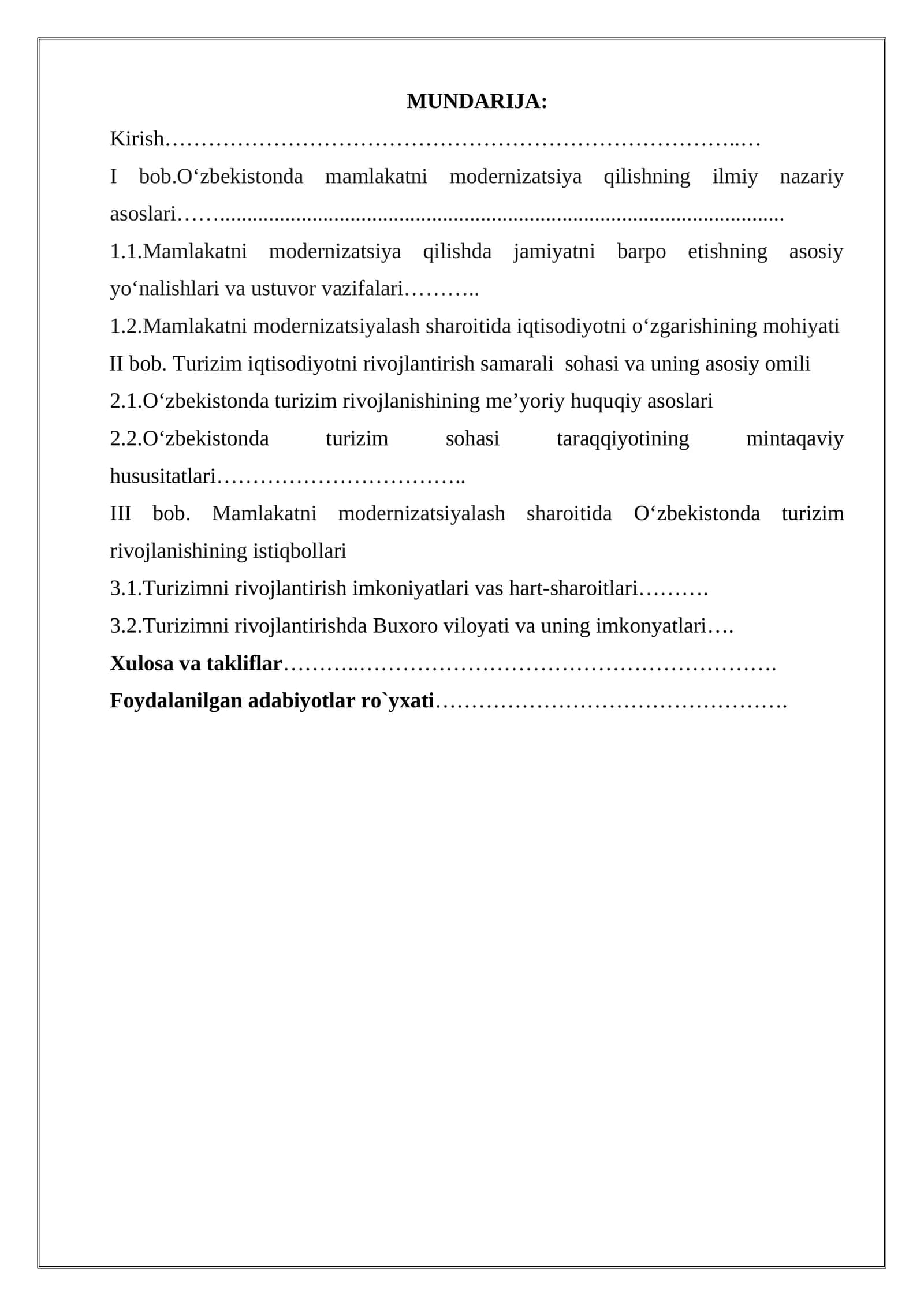 O‘zbekistonda mamlakatni modernizatsiya qilishning ilmiy nazariy asoslari 1