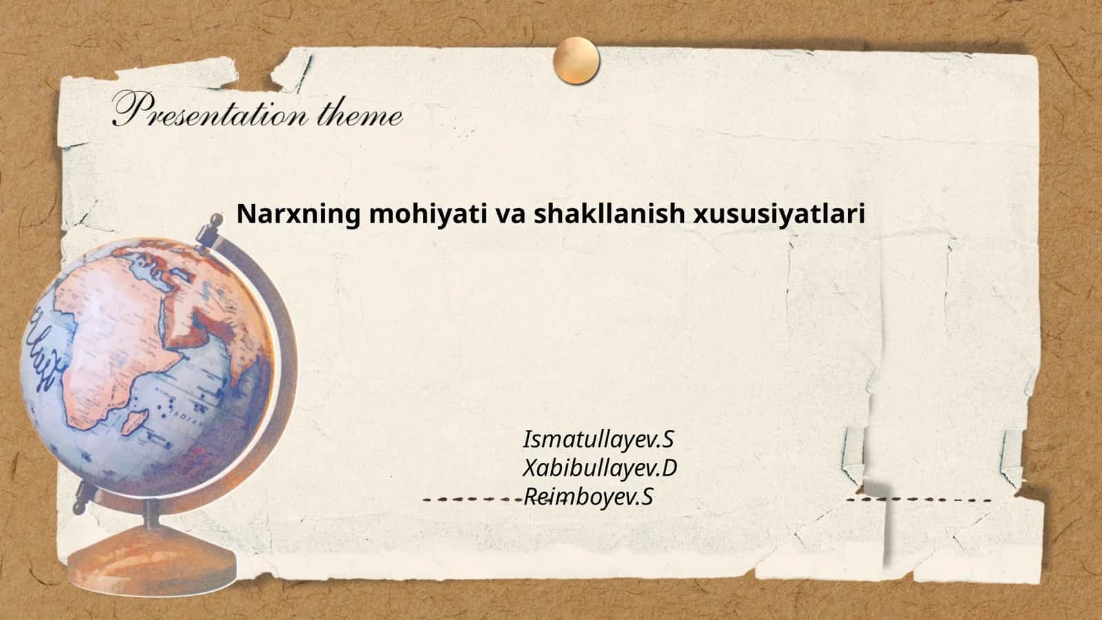 Narxning mohiyati va shakllanish xususiyatlari 1