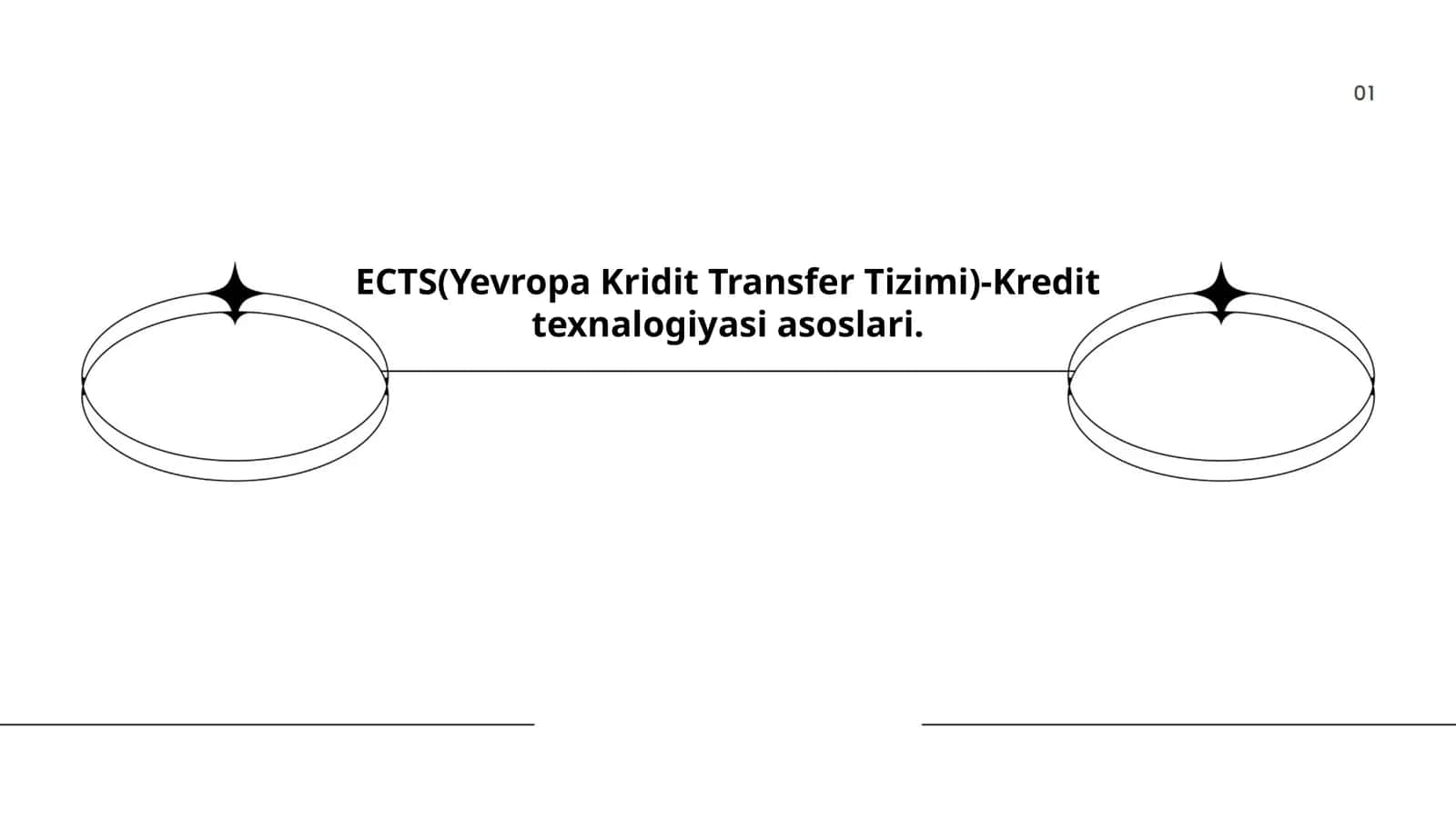 ECTS(Yevropa Kridit Transfer Tizimi)-Kredit texnalogiyasi asoslari 1