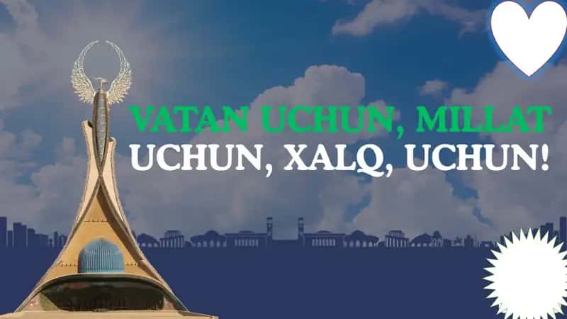 Vatan uchun, millat uchun, xalq uchun. O'zbekiston Respublikasi mustaqilligining 34-yilligi 1