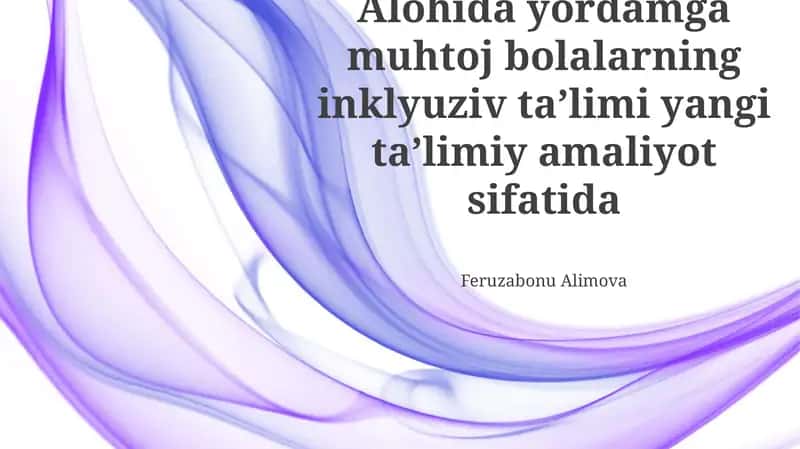 Inklyuziv Ta'limning Afzalliklari 1