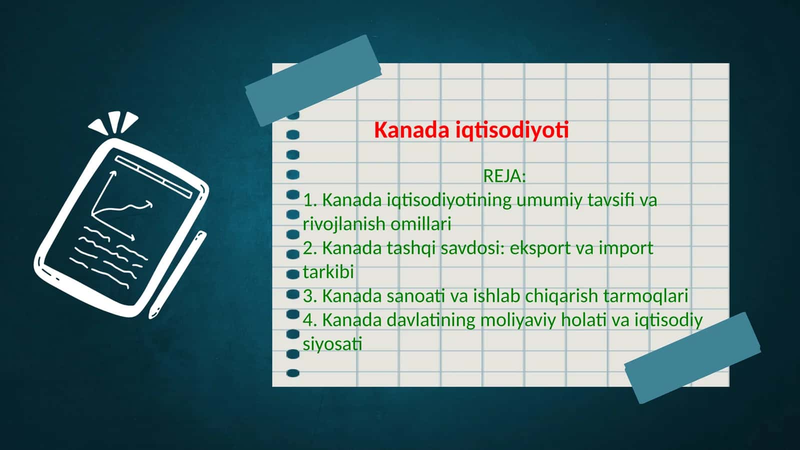 Kanada iqtisodiyoti 1