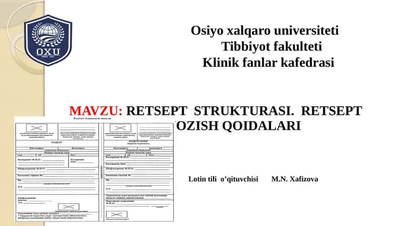 RETSEPT STRUKTURASI 1