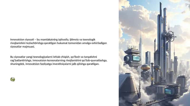 Innovatsion siyosati 1